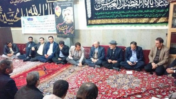 دیدار فرماندار پردیس با معتمدین شهر بومهن