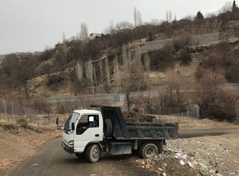 جلوگیری از تخلیه غیرمجاز پسماند و نخاله در سیاهرود بومهن