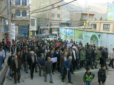 راهپیمایی ۲۲ بهمن بخش جاجرود