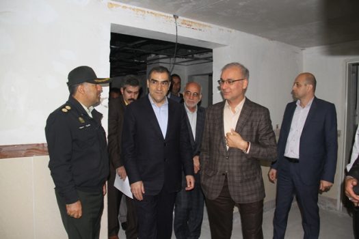بررسی مشکلات بیمارستان خیریه الغدیر بومهن با حضور وزیر بهداشت