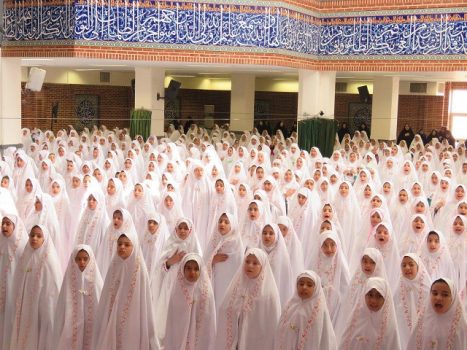 جشن تکلیف مدارس دخترانه شهرستان پردیس
