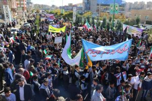 راهپیمایی 13 آبان در پردیس