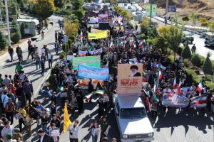 راهپیمایی 13 آبان در پردیس