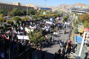 راهپیمایی 13 آبان در پردیس