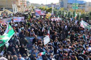 راهپیمایی 13 آبان در پردیس