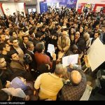 تجمع متقاضیان مسکن مهر پردیس در نمایشگاه مطبوعات