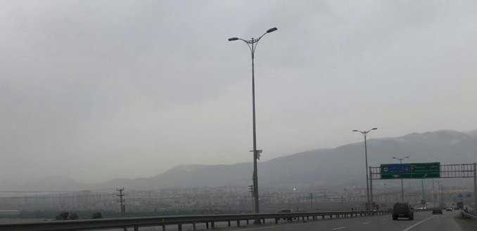آلودگی هوا شهرستان پردیس