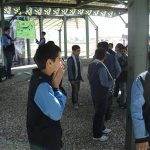 بازدید دانش آموزان پردیسی از قبور شهدای گمنام