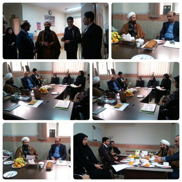 دیدار کارکنان اداره ورزش و جوانان شهرستان پردیس با امامجمعه پردیس