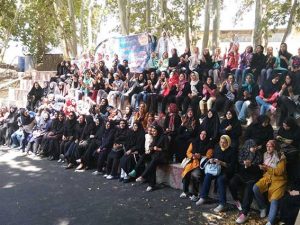 گل‌گشت بانوان در شهرستان پردیس