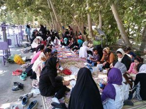 گل‌گشت بانوان در شهرستان پردیس