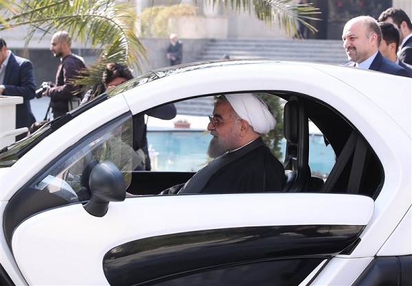 رانندگی حسن روحانی