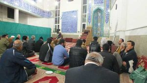 سرکشی امامجمعه شهرستان پردیس از مسجد صاحب الزمان شهر بومهن