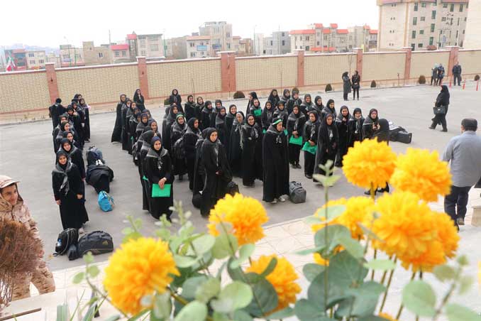 راهیان نور دانش آموزان دختر شهرستان پردیس