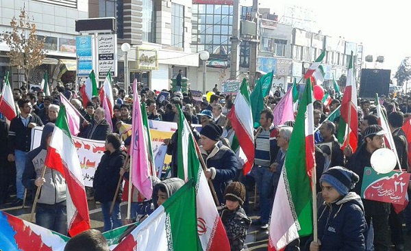راهپیمایی 22 بهمن شهرستان پردیس