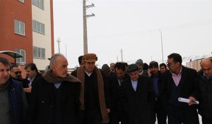 بازدید وزیر راه و شهرسازی عباس آخوندی از پروژه های مسکن مهر شهر پردیس