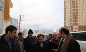 بازدید وزیر راه و شهرسازی عباس آخوندی از پروژه های مسکن مهر شهر پردیس