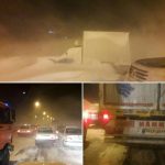 بسته شدن محور فیروزکوه دماوند