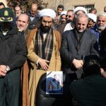 تشییع پیکر رئیس اداره راه و شهرسازی شهرستان پردیس محمدعلی طلوعی مقدم