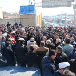 تشییع پیکر رئیس اداره راه و شهرسازی شهرستان پردیس محمدعلی طلوعی مقدم