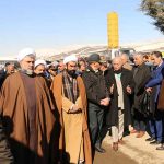 تشییع پیکر رئیس اداره راه و شهرسازی شهرستان پردیس محمدعلی طلوعی مقدم