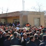تشییع پیکر رئیس اداره راه و شهرسازی شهرستان پردیس محمدعلی طلوعی مقدم