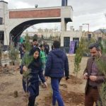 روز درختکاری دانشگاه آزاد واحد شهر پردیس