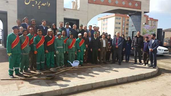 روز درختکاری دانشگاه آزاد واحد شهر پردیس