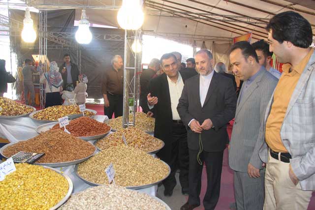 فرماندار پردیس در بازدید از نمایشگاه بهاره شهرستان پردیس