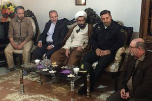 دیدار مسئولان با خانواده شهدا در شهرستان پردیس