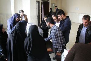 کاربران رایانه شعب اخذ رای شهرستان پردیس