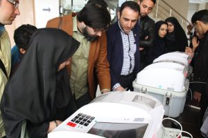 کاربران رایانه شعب اخذ رای شهرستان پردیس