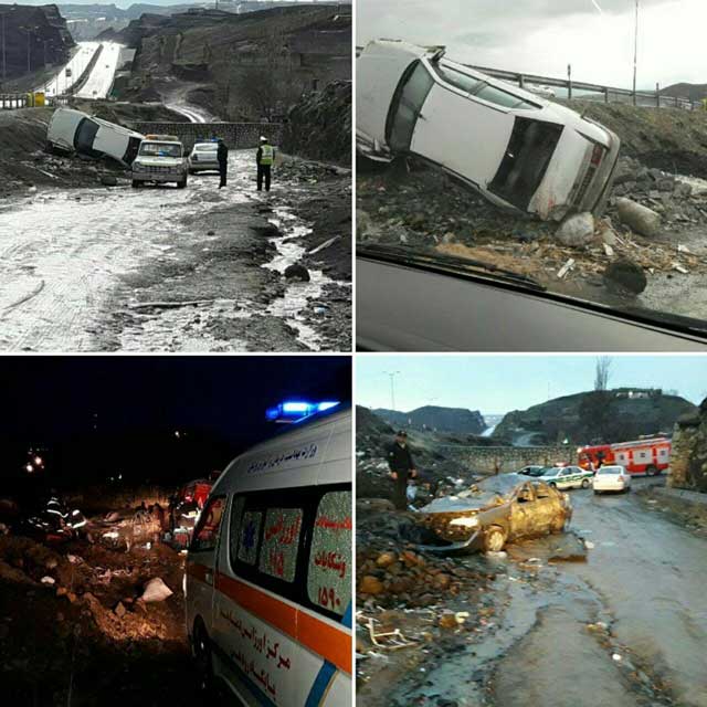 تصادف کمربندی بومهن