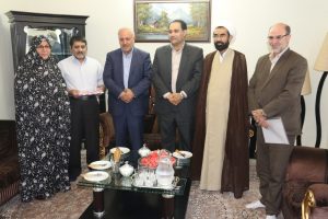 دیدار مسئولان شهرستان پردیس با جانبازان