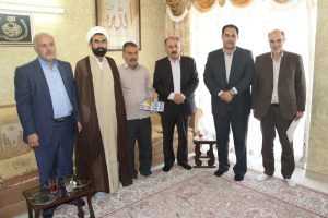 دیدار مسئولان شهرستان پردیس با جانبازان