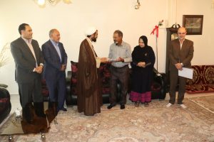 دیدار مسئولان شهرستان پردیس با جانبازان