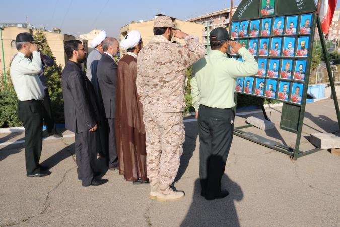 صبحگاه مشترک پردیس