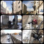 اجرای عملیات برق رسانی در فاز ۸ شهر پردیس 2 بهمن 97