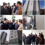 بازدید سرزده علی اصغری مهرآبادی قائم مقام وزیر راه و شهرسازی از پروژه های مسکن مهر پردیس