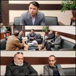 جلسه مدیر عامل شرکت عمران پردیس با مسئولان شرکت کوزو پارس در خصوص بررسی موانع عدم ترخیص موتور های آسانسور از گمرک بازرگان