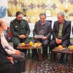 دیدار استاندار با خانواده شهید مجتهد سرابی