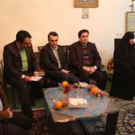 دیدار استاندار با خانواده شهید مجتهد سرابی