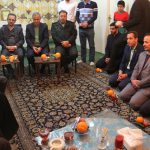 دیدار استاندار با خانواده شهید مجتهد سرابی