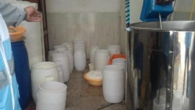 کشف کارگاه غیرمجاز لبنیات در بومهن
