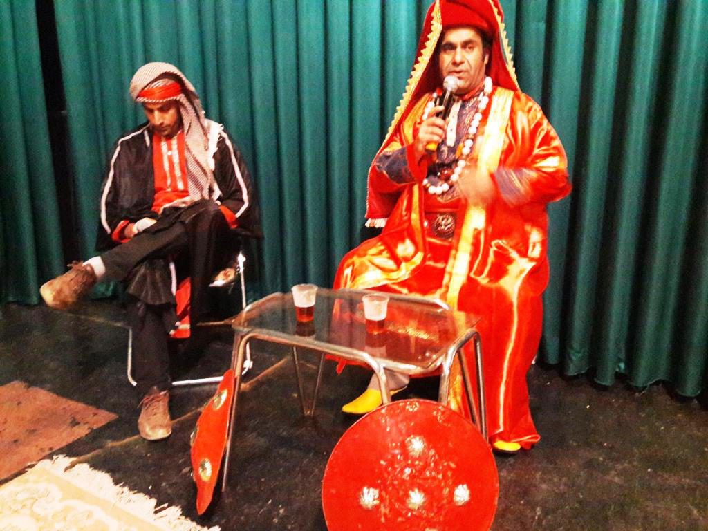 تعزیه خوانی مجتمع فرهنگی هنری مهر بومهن
