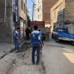 کوچه شهید جهانشاهی در خیابان شهدای بومهن