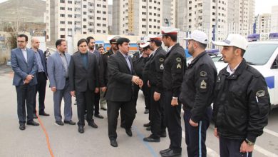 بازدید گودرزی قرارگاه پلیس راه ویژه شرق استان تهران