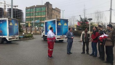 کمک های مردمی شهرستان پردیس سیل زدگان